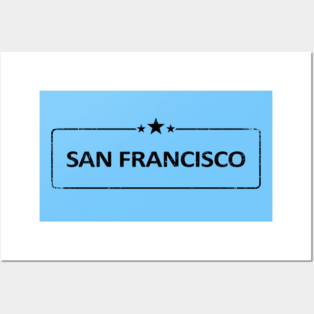 San Francisco City, San Francisco County, California, USA 02 Wall Art by ShopBuzz